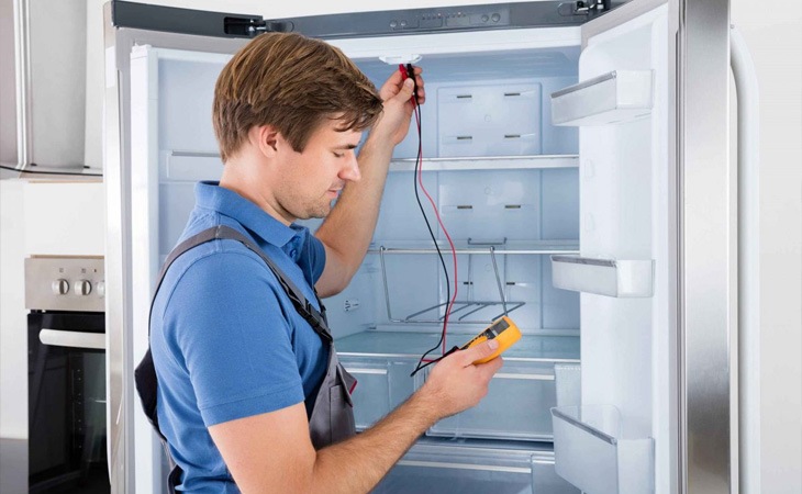 đường ống tủ lạnh bị tắc