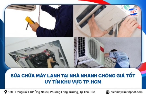Sửa Chữa Máy Lạnh Tại Nhà Nhanh Chóng Giá Tốt Uy Tín Khu Vực TP.HCM