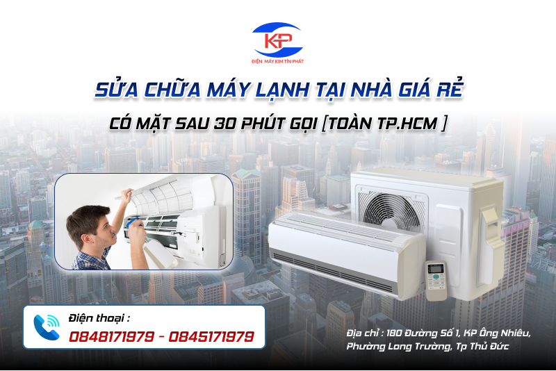 SỬA CHỮA MÁY LẠNH TẠI NHÀ GIÁ RẺ - CÓ MẶT SAU 30 PHÚT GỌI [TOÀN TP.HCM ]